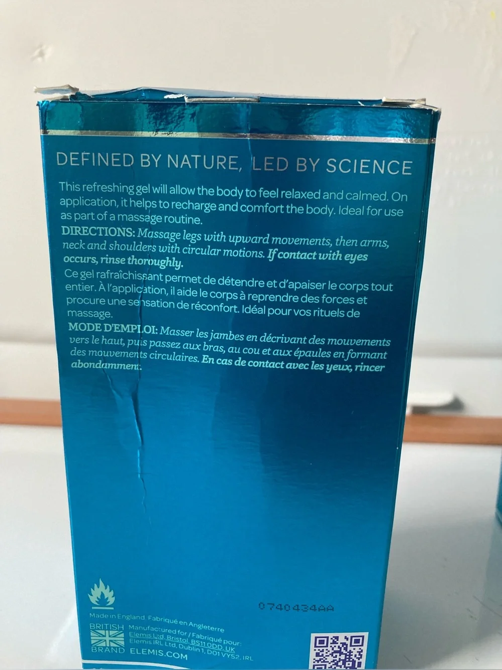 ELEMIS bottles included